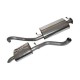 exhaust rr 3.9 v8 efi vogue 89-94 - double ss