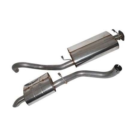 exhaust rr 3.9 v8 efi vogue 89-94 - double ss