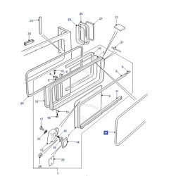 DEFENDER sliding glass clear