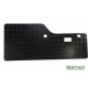 PLAQUE ALU NOIRE PROTECTION PORTE ARRIERE POUR DISCOVERY 1