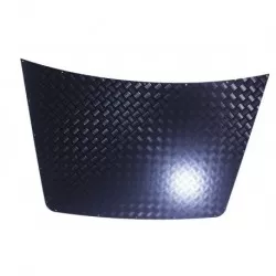 2mm Black Bonnet Chequer Plate Suitable For Discovery 1