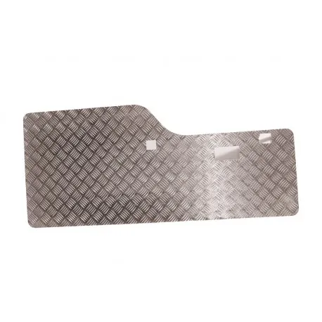 2mm Inner Door Silver Chequer Plate suitable for Discovery 1 vehicles
