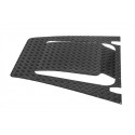 Bonnet Centre Chequer Plate in Black - For Defender td4