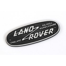 Plaque ovale Land Rover 11.5cm x 4.3cm