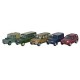 MINIATURES LAND ROVER - 1/76E - LOT DE 5 MIX