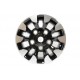 ALLOY WHEEL - GLOSS BLACK DIAMOND CUT - DEFENDER/DISCOVERY 1/RANGE ROVER CLASSIC 1994 ONWARDS