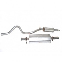 Middle +rear silencer for 300tdi RRc