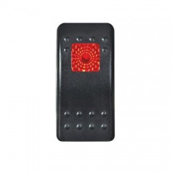 Red Lens for Single-Illuminated Rocker Switch