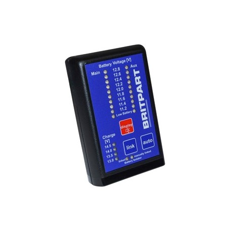 DUAL BATTERY SYSTEM WITH BATTERY MONITOR - BRITPART