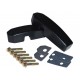 BLACK BILLET WINDSCREEN BRACKETS FOR DEFENDER