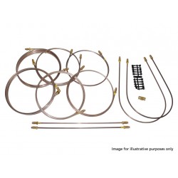 SERIES 3 88 ready made brake pipe set - LHD - Dual system