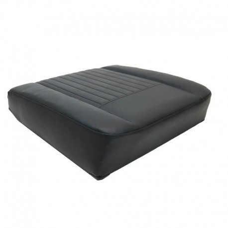 DELUXE FRONT OUTER SEAT BASE BLACK VINYL
