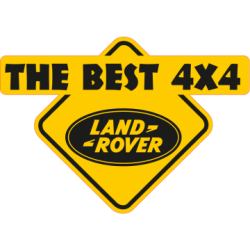 Autocollant LR BEST 4X4