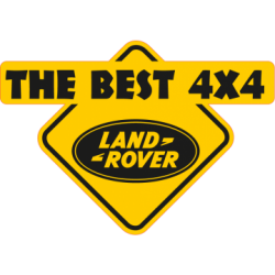 LR BEST 4X4 STICKER