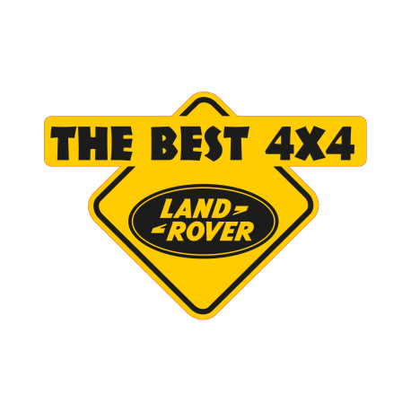 Autocollant LR BEST 4X4