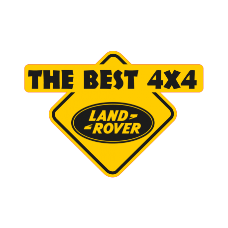 LR BEST 4X4 STICKER