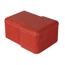 Red Rubber Battery Terminal Cover