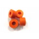 Kit front shock absorber bushes - Polybush