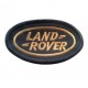 LAND ROVER embroidered badge - gold/green