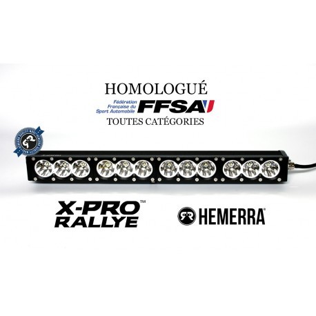 X PRO RALLYE long range LED light bar - Hemerra