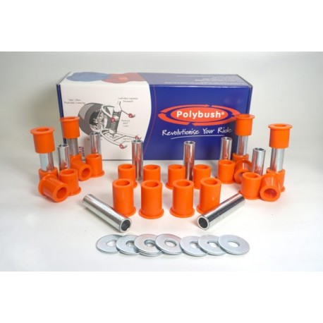 KIT 4 Dynamic bushes kit per vehicules, Series 1, 2 et 3 - Polybush