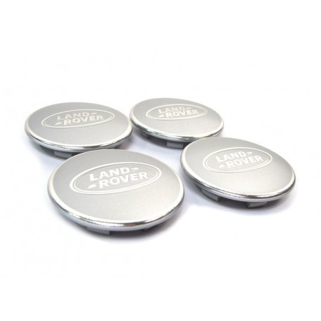 Wheel Centre Disc silver silver - Set of 4