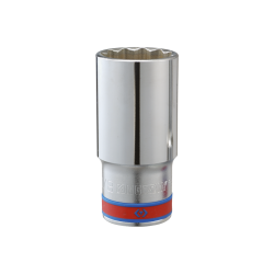 Douille longue en pouces 12 pans 1/2" 9/16" - King Tony