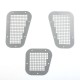 DEFENDER wing top +side vent - silver