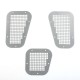 Grilles d'ailes Argent DEFENDER