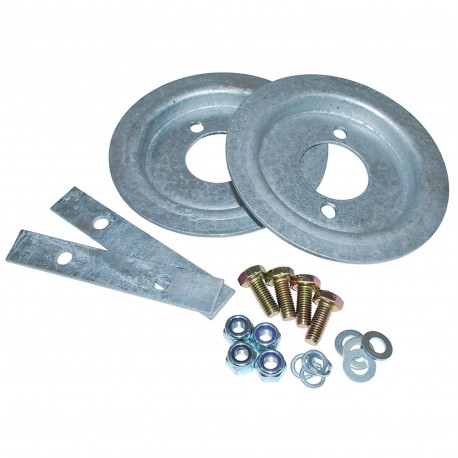 Galvanised Rear Spring Seat Fitting Kit