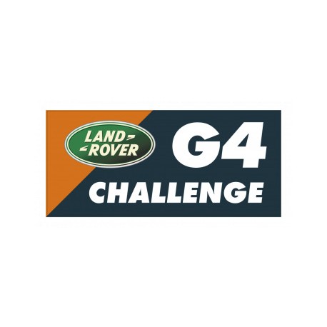 ORANGE G4 CHALLENGE STICKER 6 X 12 CM