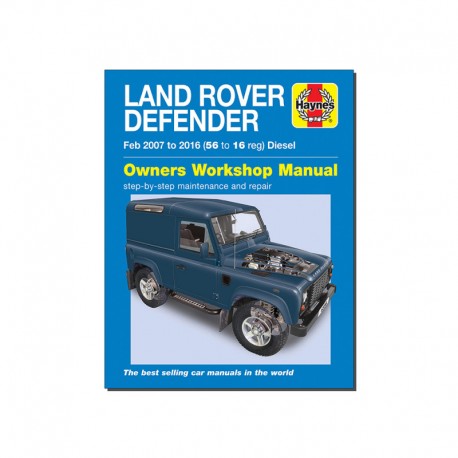 Manuel Haynes Land Rover Defender 07-16 Diesel