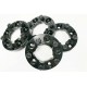 Black 30mm Wheel spacers kit Terrafirma