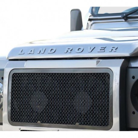 LANDROVER DEFENDER UPPER GRILLE - SILVER FINISH