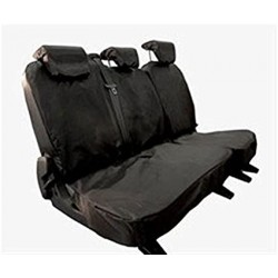 Waterproof seat covers - Black - Rear DEFENDER 110/130 TD4