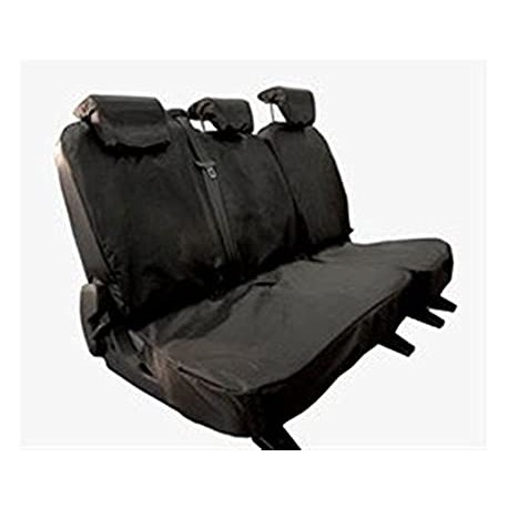 Waterproof seat covers - Black - Rear DEFENDER 110/130 TD4