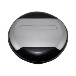 Enjoliveur roue de secours Defender 2020 - Noir brillant et argent