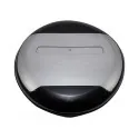 Defender (2020 on) Spare Wheel Cover - Gloss Black & Silver