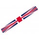 Autocollant d'enjoliveur de roue Defender - Drapeau Union Jack