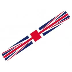 Autocollant d'enjoliveur de roue Defender - Drapeau Union Jack