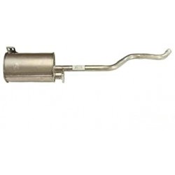 Rear silencer for Land Rover 88 2/2A/3 - LHD