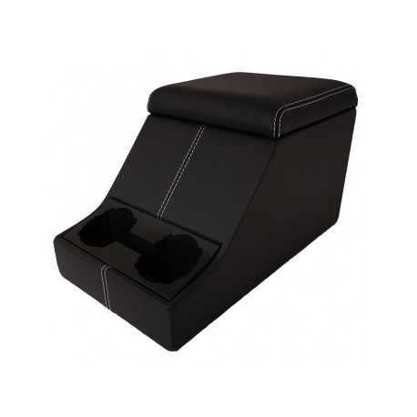 Cubby Box Premium Noir et coutures blanches Defender