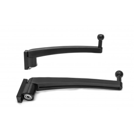 Adjustable mirror arms for Land Rover Defender
