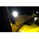 Window frame holder with LED headlights for Defender