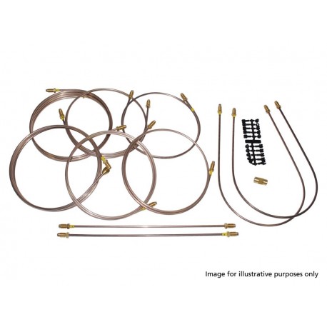 SERIES 1 86 inches ready made brake pipe set - RHD