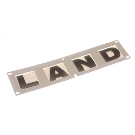 lettres adhesives LAND gris brunel