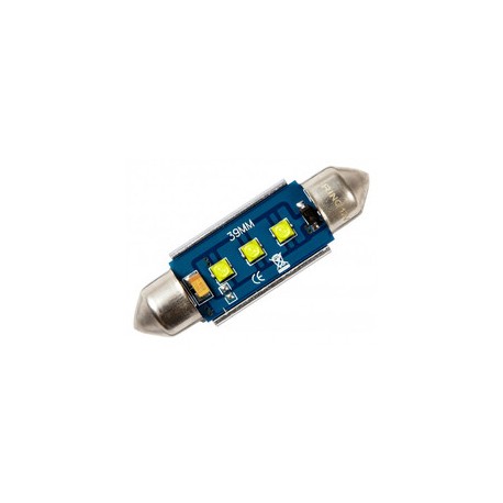 Ampoule navette LED de plafonnier 12V 6000k Premium