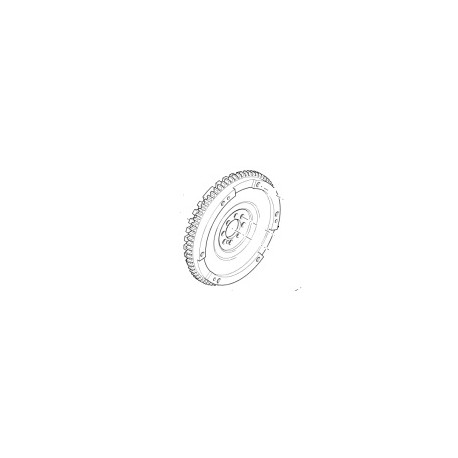 DEFENDER PUMA TD4 FLYWHEEL ASSEMBLY - LR GENUINE