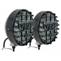 8" Driving Lights Black 100 Watts - WIPAC