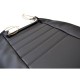 DEFENDER BLACK VYNIL front base seat cover - EXMOOR TRIM